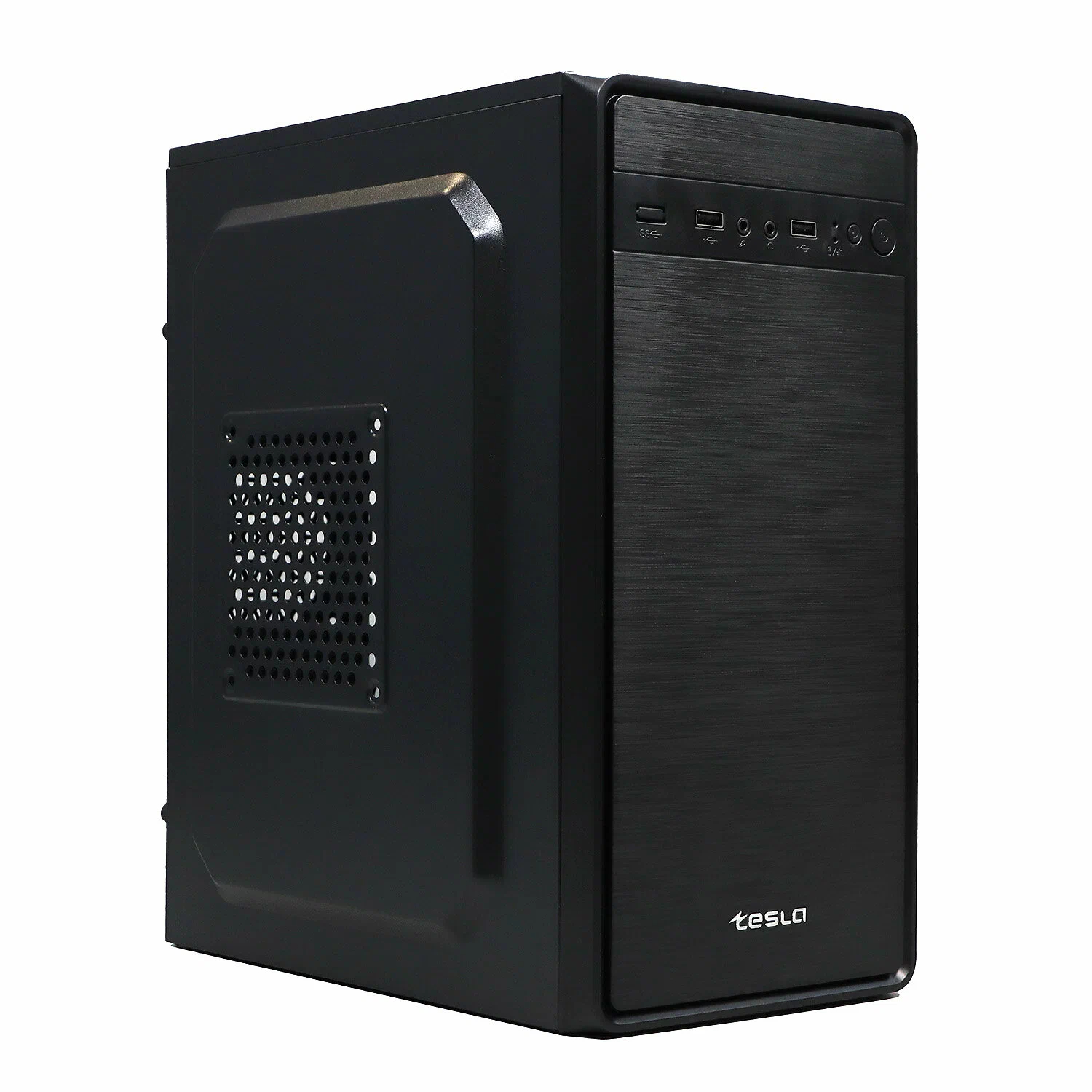 

Корпус компьютерный TESLA 1708BM Black, 1708BM
