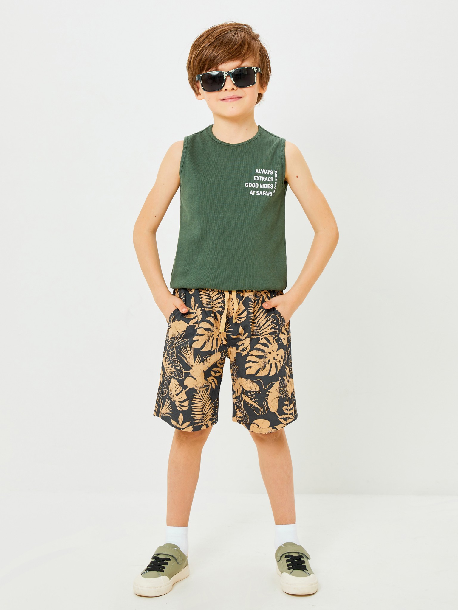 Шорты детские Acoola коричневый размер 122