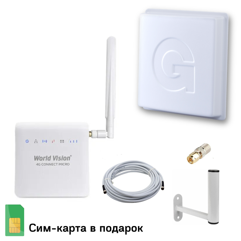 

Мобильный интернет для дачи 3G/4G/WI-FI – Комплект роутер Mini с антенной Gellan 15 д