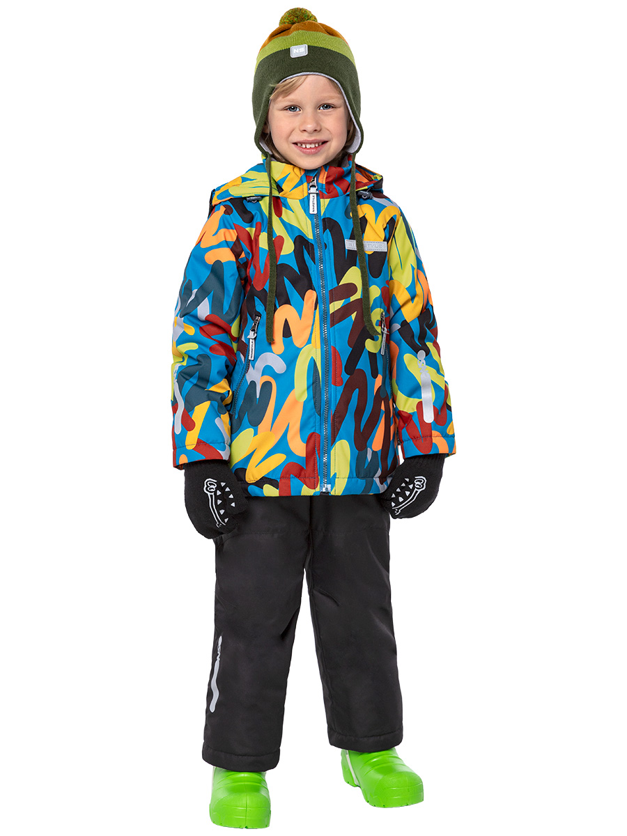 

Комплект верхней одежды NIKASTYLE 7м0724, голубой, 134, 7м0724