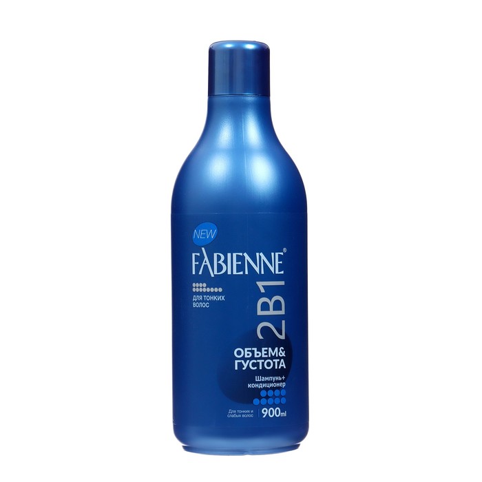 

Шампунь FABIENNE 2 в 1 объем и густота, 900 мл