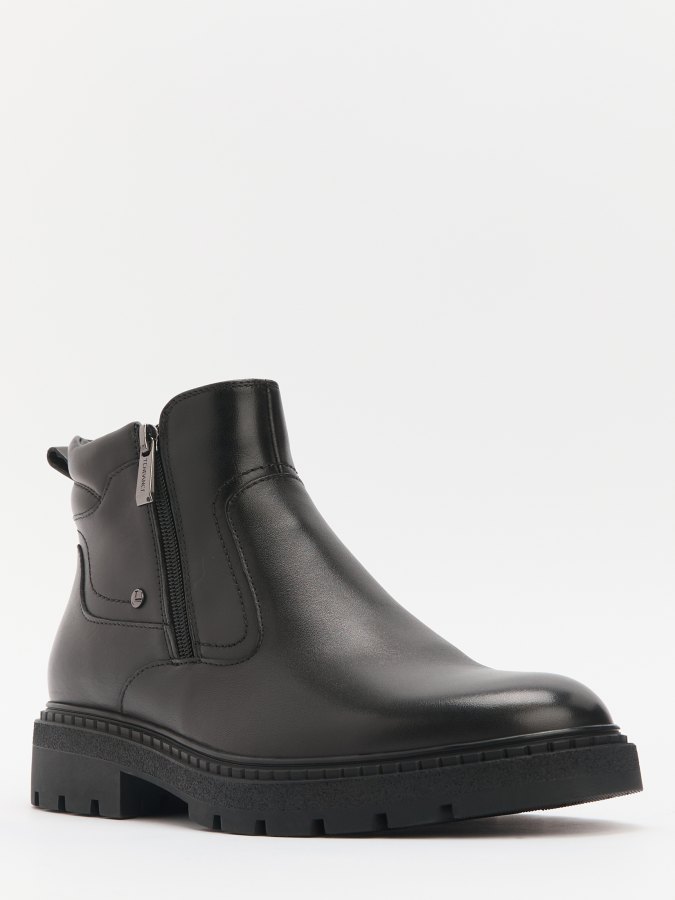 

Полусапоги мужские Tendance AL4F68-1 черные 44 EU, Черный, AL4F68-1