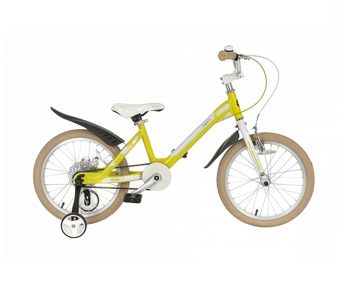 фото Велосипед royalbaby двухколесный mars 18" white-yellow/бело-желтый