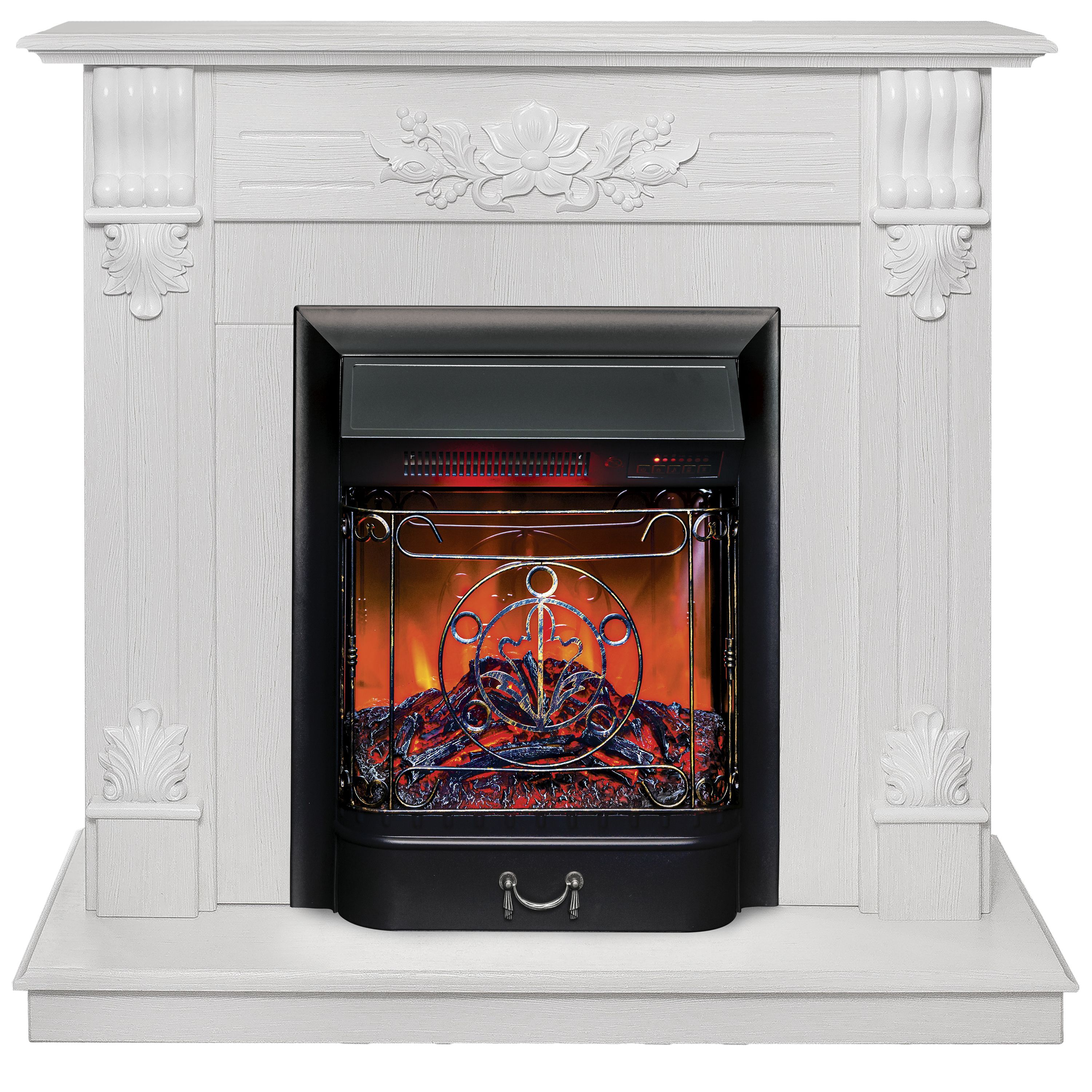

Электрокамин RealFlame Ottawa R STD/EUG WT-F614 с очагом Majestic Lux Black, OTTAWA R STD/EUG WT-F614 с очагом Majestic Lux Black