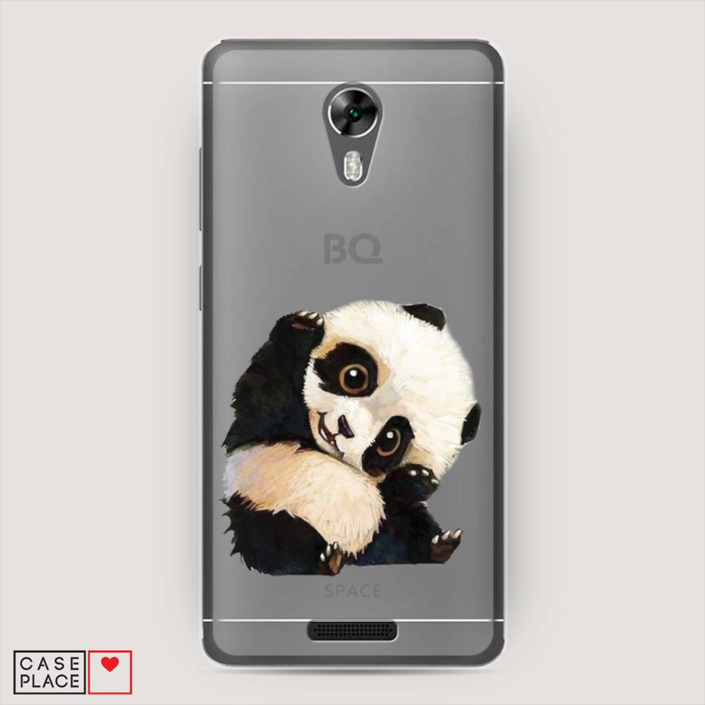 

Чехол Awog "Большеглазая панда" для BQ 5201 Space