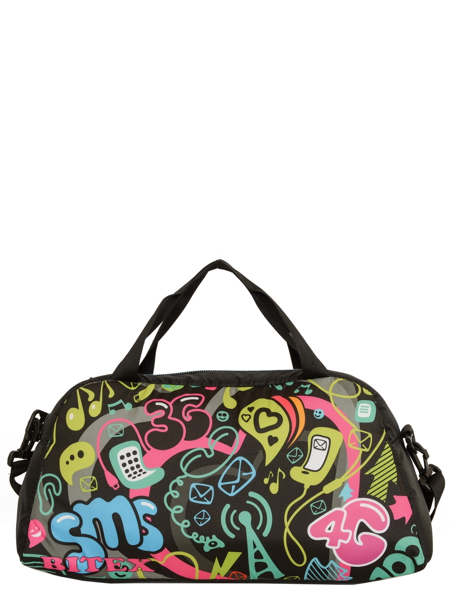 

Дорожная сумка женская Bitex 138498 разноцветная, 20х43х18 см, 138498