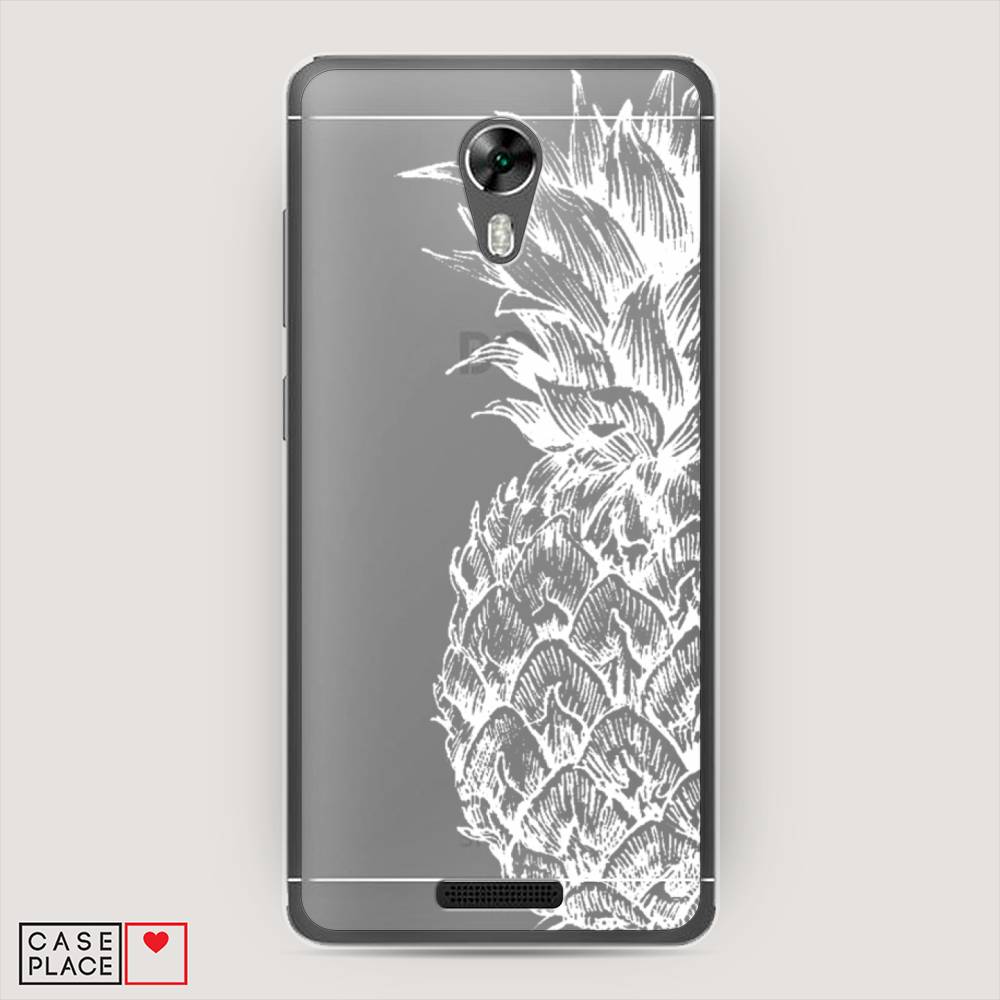 

Чехол Awog "Ананас графика белая" для BQ 5201 Space, 201150-10