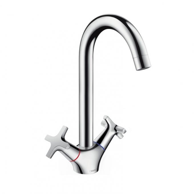 фото 71285000 logis classic смеситель для кухни, с двумя рукоятками hansgrohe