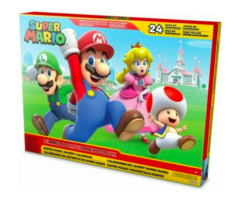 

Игровой набор для приставки Nintendo Super Mario Advent Calendar 12032, Разноцветный, Super Mario Advent Calendar 12032