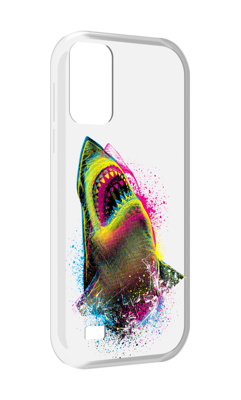 

Чехол MyPads челюсти-2 для Oukitel C31, Прозрачный, Tocco