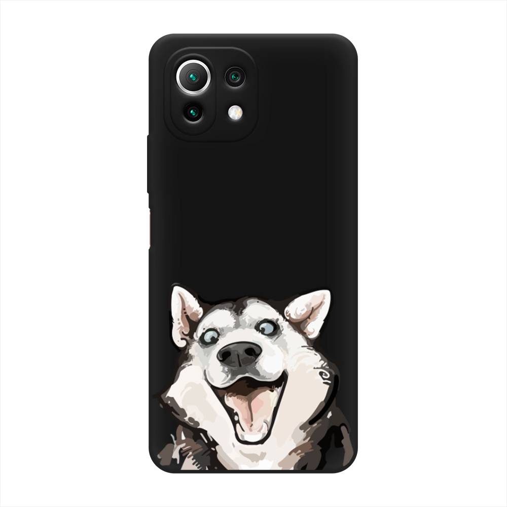 

Чехол Awog на Xiaomi Mi 11 Lite/5G NE "Радостный хаски", Разноцветный, 311752-1