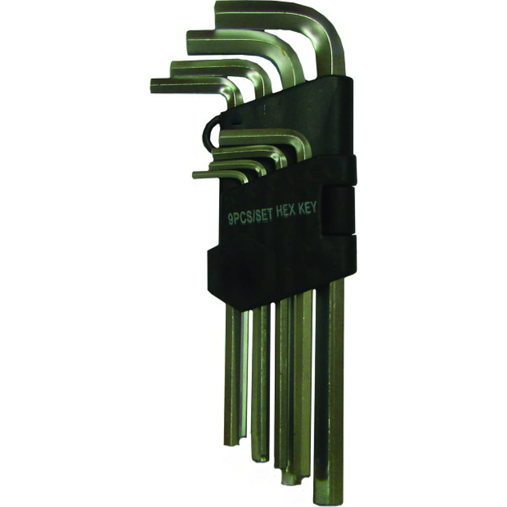 Набор имбусовых средних ключей CRV 1.5-10мм Biber 90504 тов-085697
