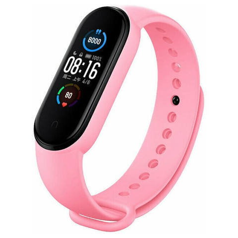 

Ремешок для Xiaomi Mi Band 5/Xiaomi Mi Band 6 Розовый, SMM-WD-SC-XMB6