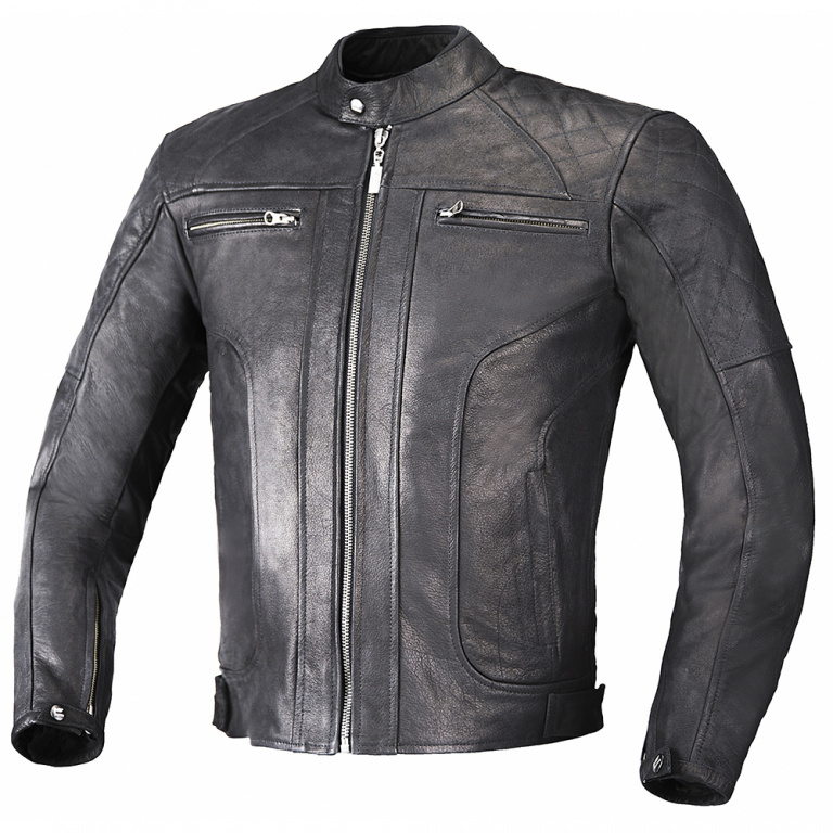 Куртка кожаная Moteq Armada черная 50 L