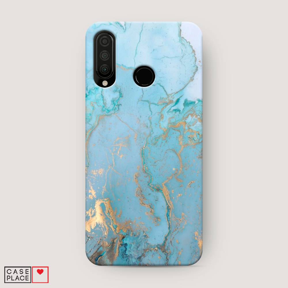 

Чехол Awog "Голубой мрамор рисунок" для Honor 20 Lite 2020