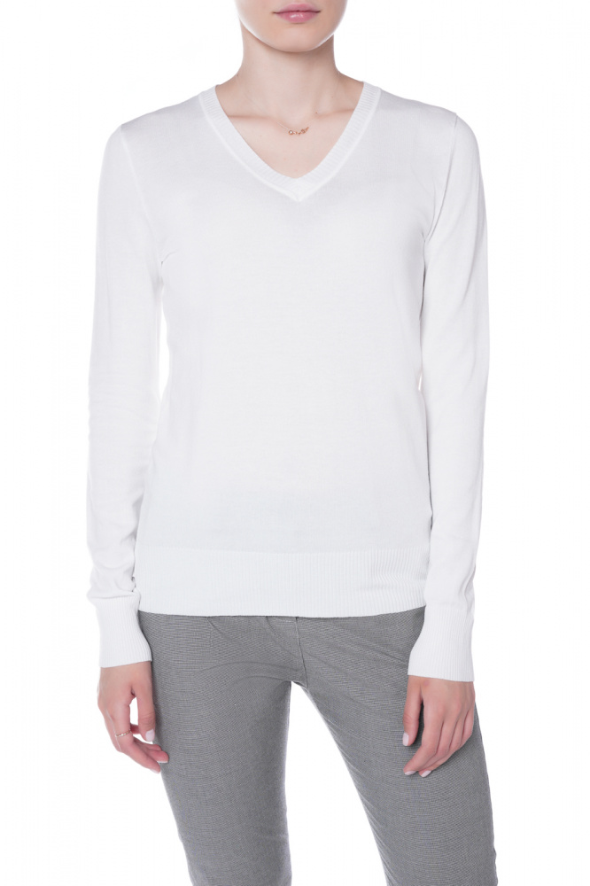 

Пуловер женский Norah&Olivia MM857 белый M/L, MM857