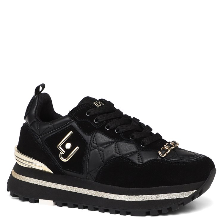

Кроссовки женские Liu Jo BA4147 черные 39 EU, Черный, BA4147