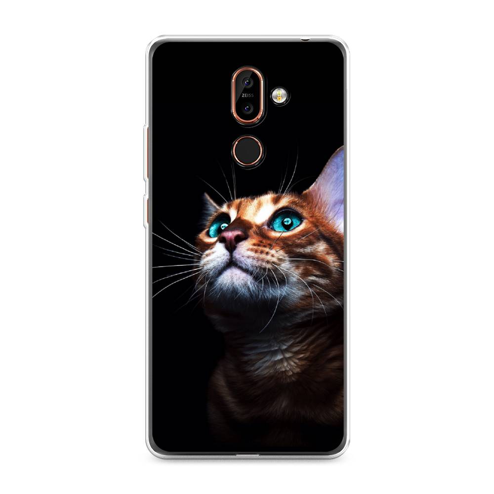 

Чехол Awog на Nokia 7 plus / Нокиа 7 plus "Мечтательный кот", Коричневый, 121050-1