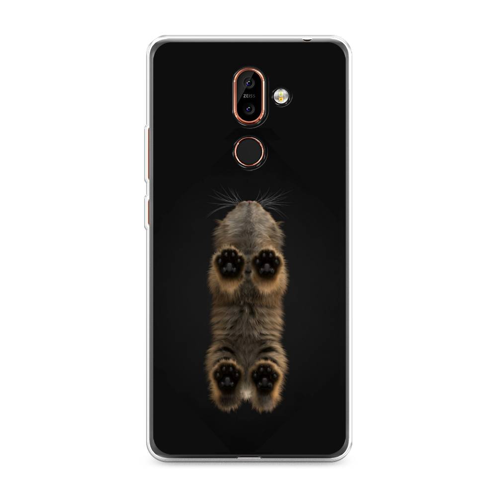 

Чехол Awog на Nokia 7 plus / Нокиа 7 plus "Кошачьи лапки", Черный, 121050-1