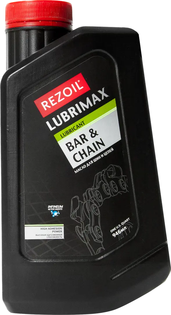 Масло для цепи Rezoil Lubrimax минеральное 946 мл масло для смазки цепи al ko 1 л