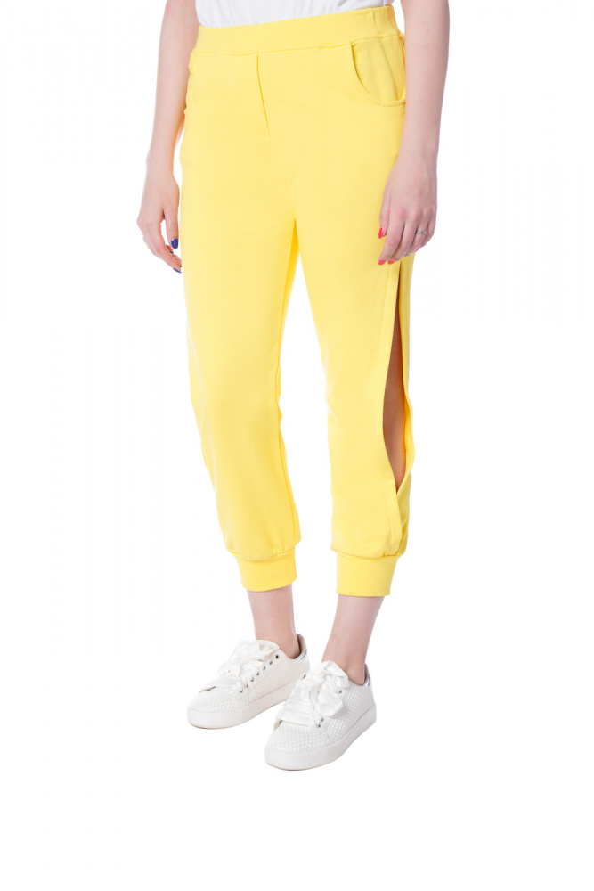 

Брюки женские JOLEEN P004GG_1 желтые M/L, P004GG_1