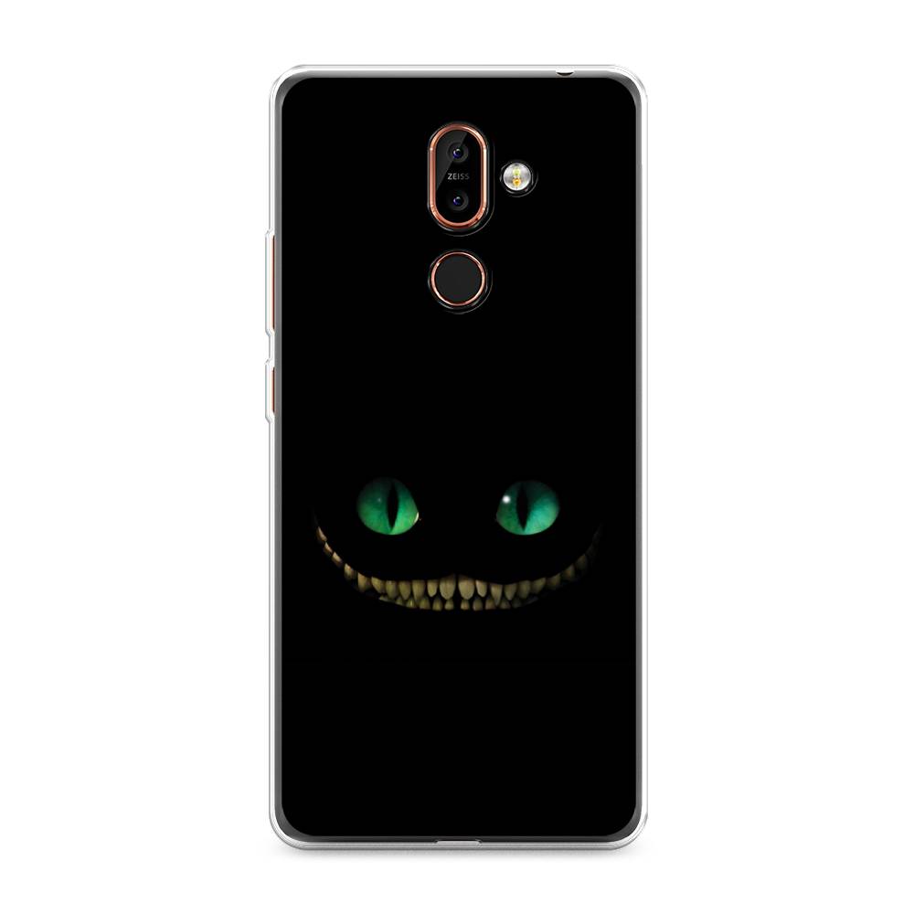

Чехол Awog на Nokia 7 plus / Нокиа 7 plus "Зеленоглазый чеширский кот", 121050-10