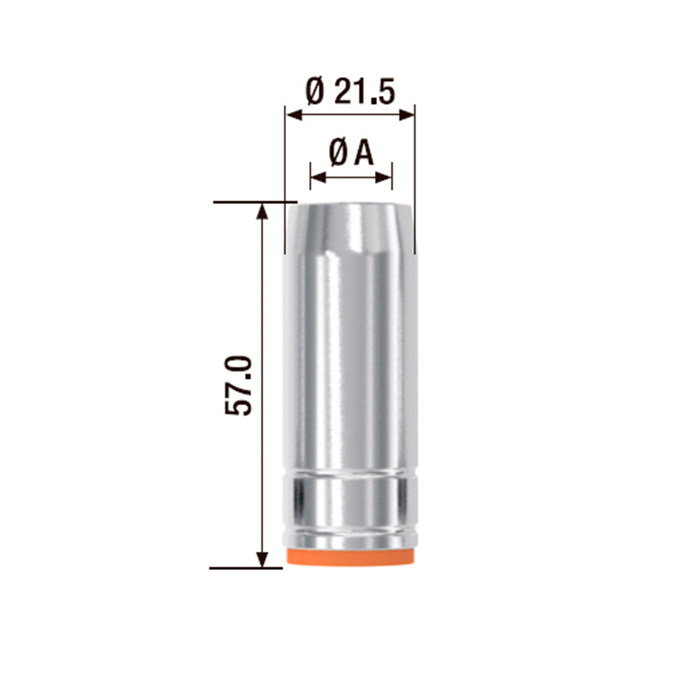 

Газовое сопло FUBAG D=18.0 мм FB 250 (2 шт.), FB250.N.18.0