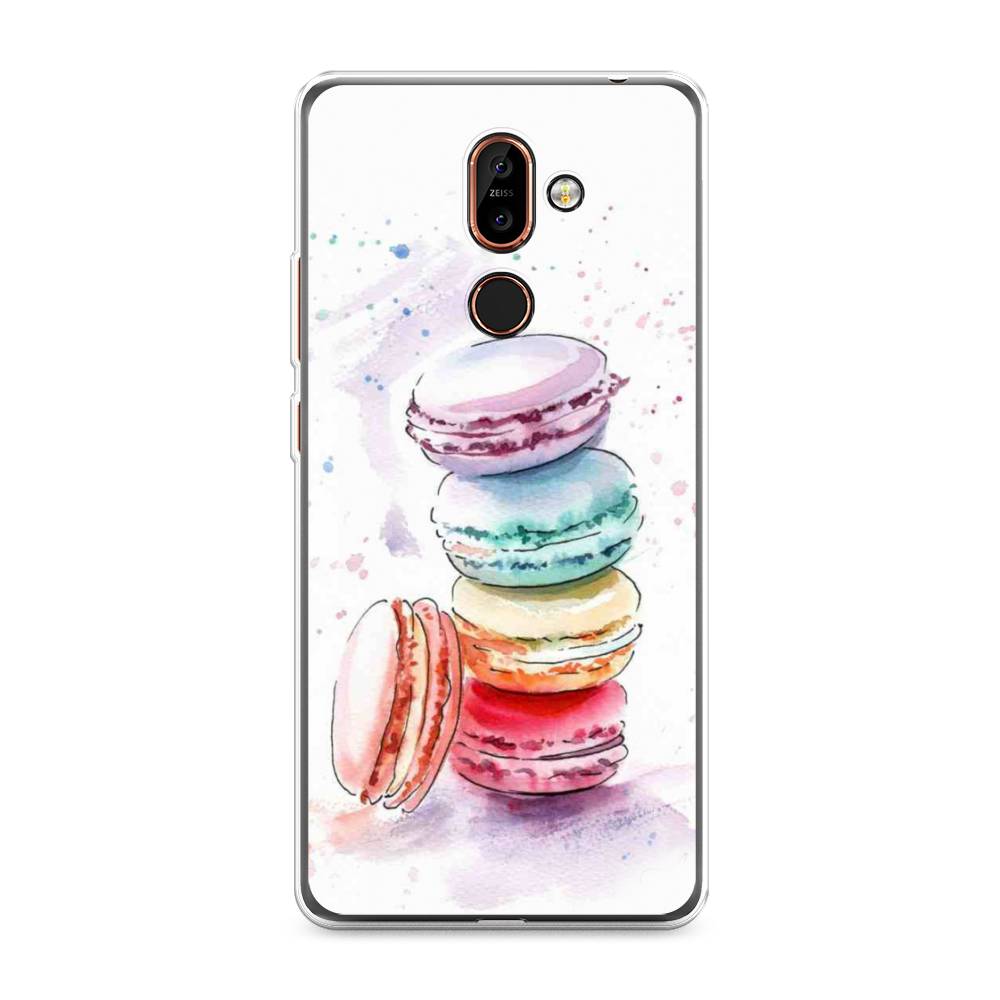 

Чехол Awog на Nokia 7 plus / Нокиа 7 plus "Пирамидка макарони 2", Желтый, 121050-10