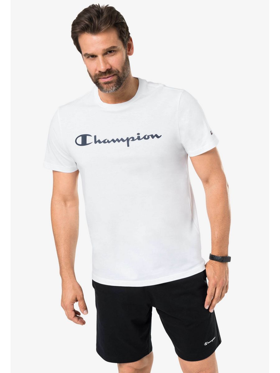 

Футболка унисекс Champion C7621000F белая M, Белый, C7621000F