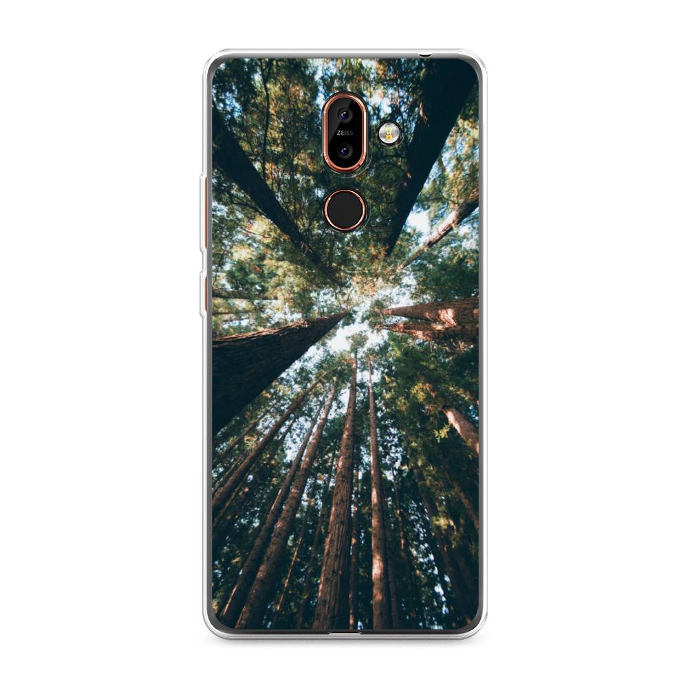 

Чехол Awog на Nokia 7 plus / Нокиа 7 plus "Лес 18", Зеленый;коричневый, 121050-4