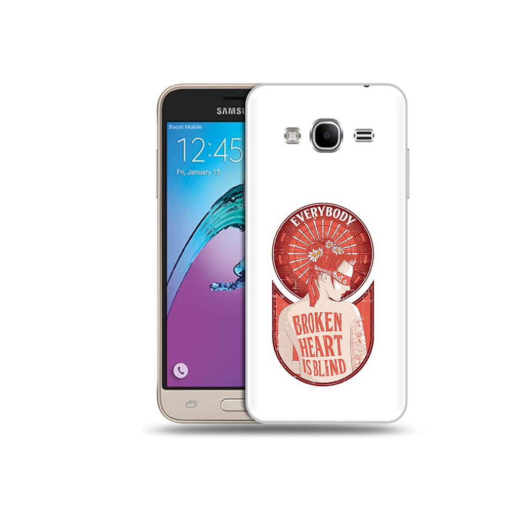 

Чехол MyPads Tocco для Samsung Galaxy J3 (2016) девушка разбитое сердце (PT29089.580.310), Прозрачный, Tocco