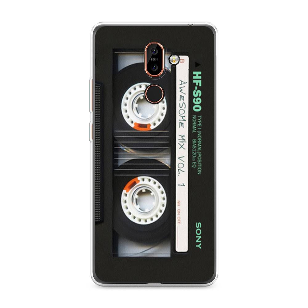 

Чехол Awog на Nokia 7 plus / Нокиа 7 plus "Кассета", 121050-10