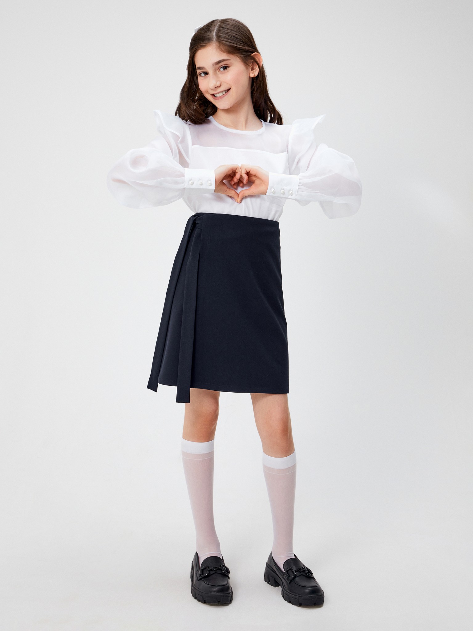 Юбка детская Acoola синий размер 134