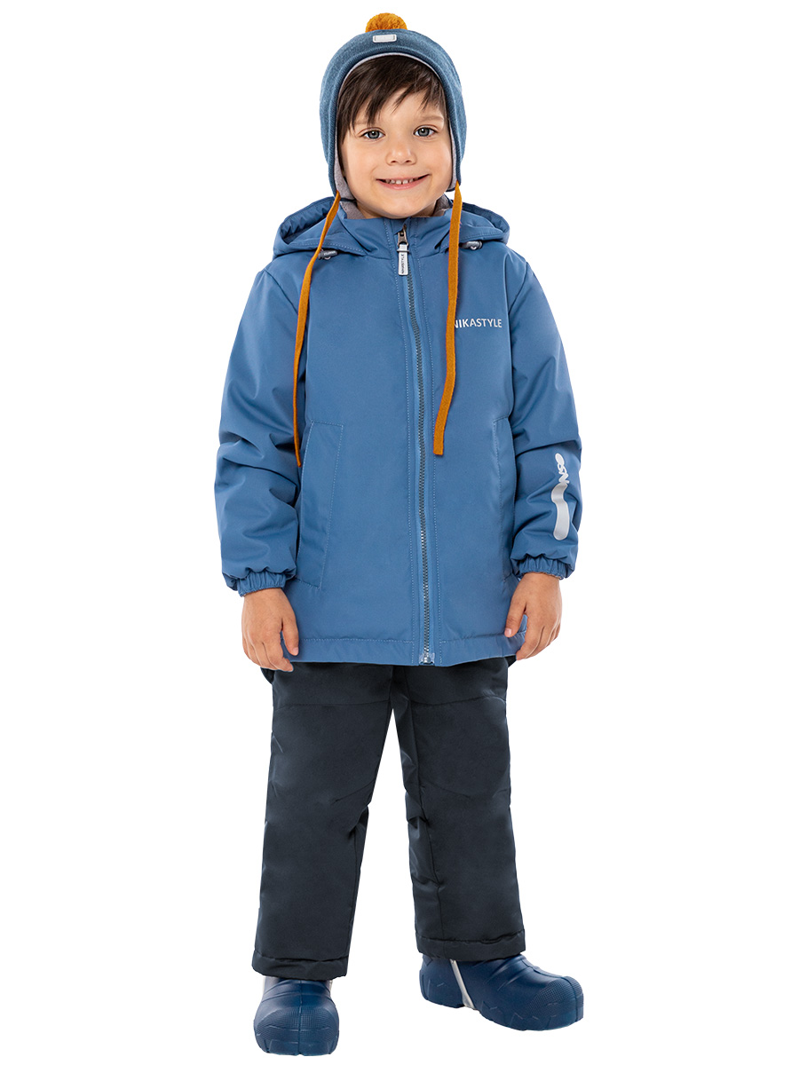 

Комплект верхней одежды детский NIKASTYLE 7м1724, синий, 104, 7м1724