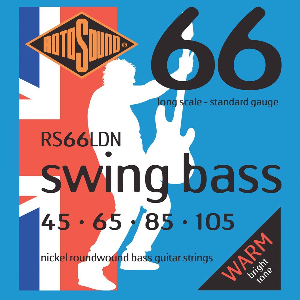 Струны для бас-гитары Rotosound RS66LDN Bass Strings Nickel