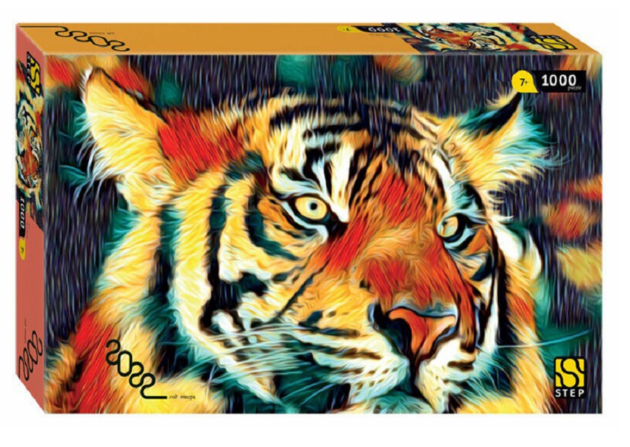 

Пазлы Step Puzzle Тигр 1000 деталей в ассортименте