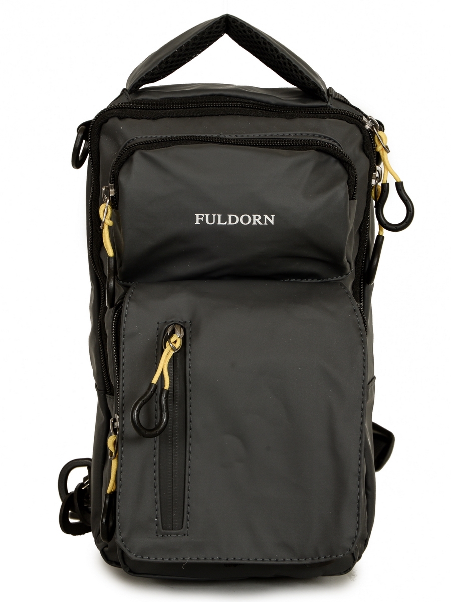 

Рюкзак мужской Fuldorn 138719 серый, 32x18x7 см, 138719