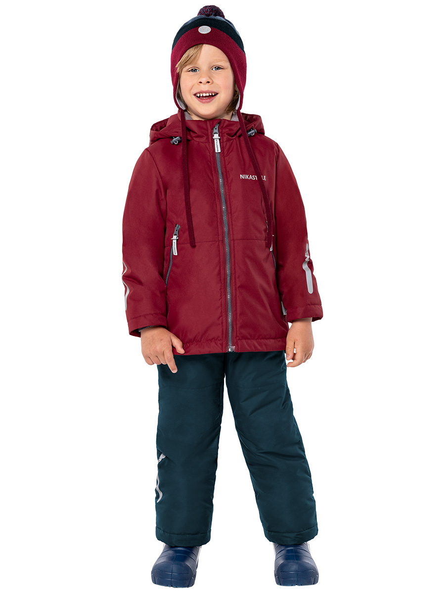 

Комплект верхней одежды детский NIKASTYLE 7м2124, голубой, 122, 7м2124