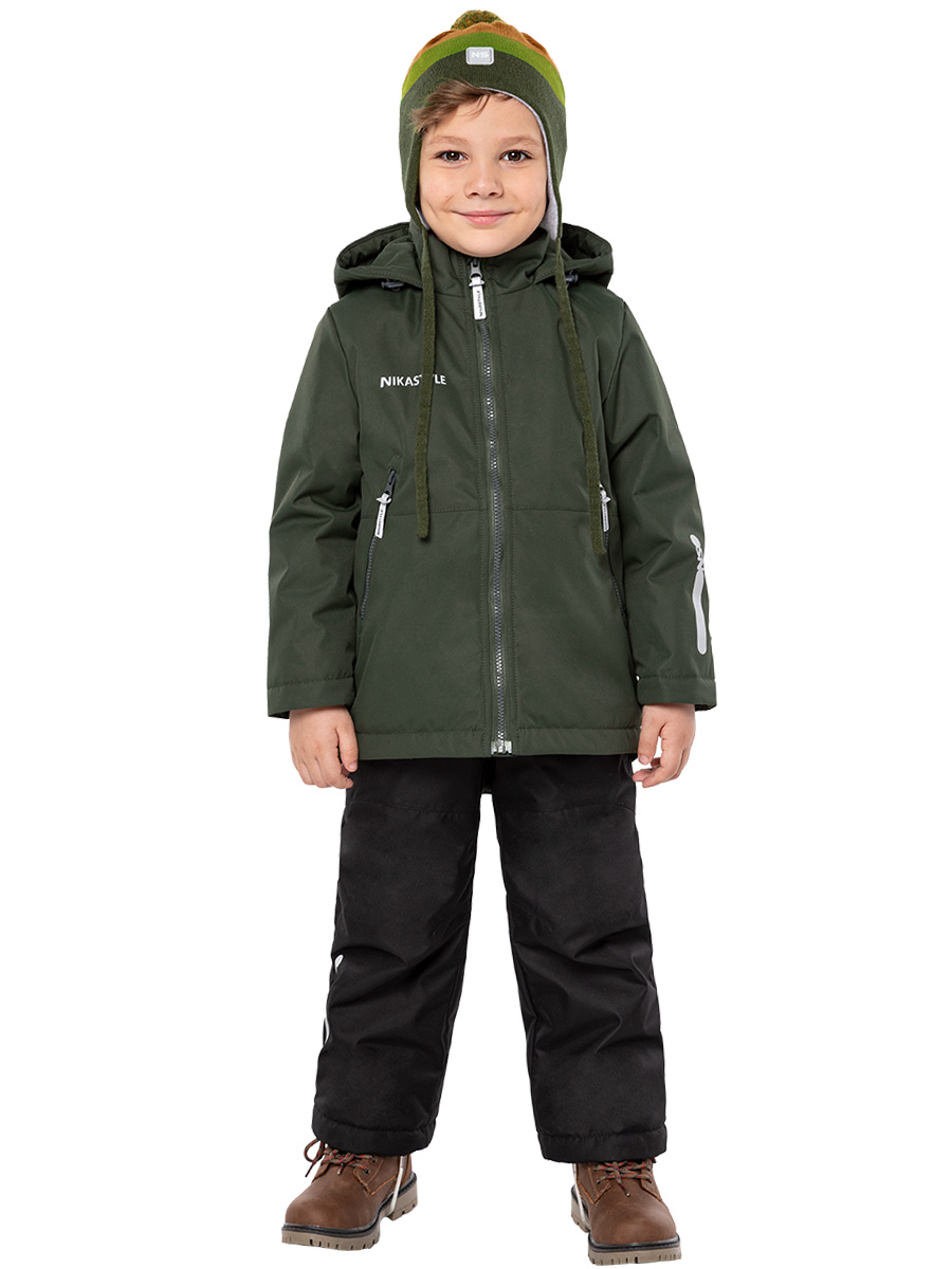 

Комплект верхней одежды NIKASTYLE 7м2124, хаки, 98, 7м2124