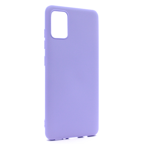 

Накладка Silicone Nano для Samsung A51 лиловый, Фиолетовый