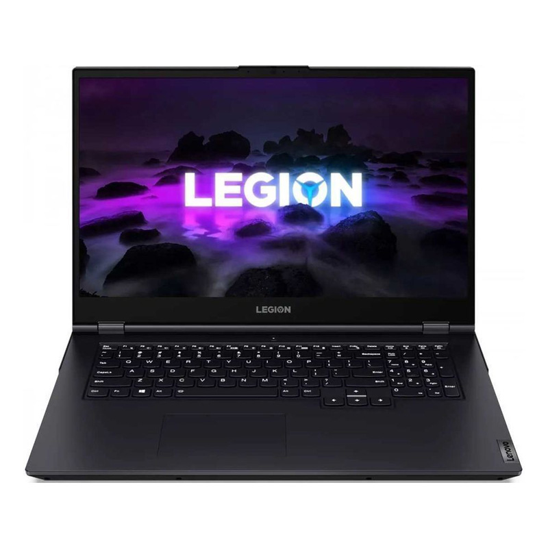 фото Игровой ноутбук lenovo legion 5 17ach6 (82k0008hru) dark blue