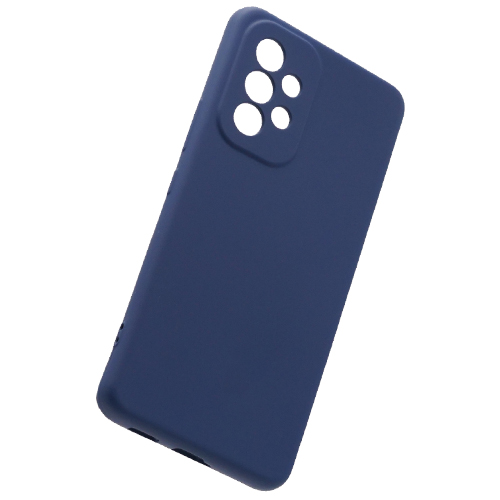 Накладка Silicone Case для Samsung A53 5G темно-синий