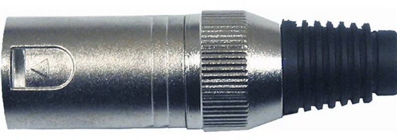 

Кабельный разъем Quik Lok NC355-K XLR male (папа) 3pin, Серебристый, QUIK LOK NC355-K