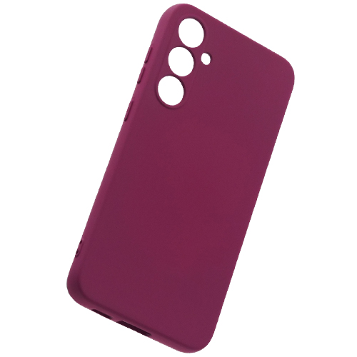 

Накладка Silicone Case для Samsung S23FE бордовый