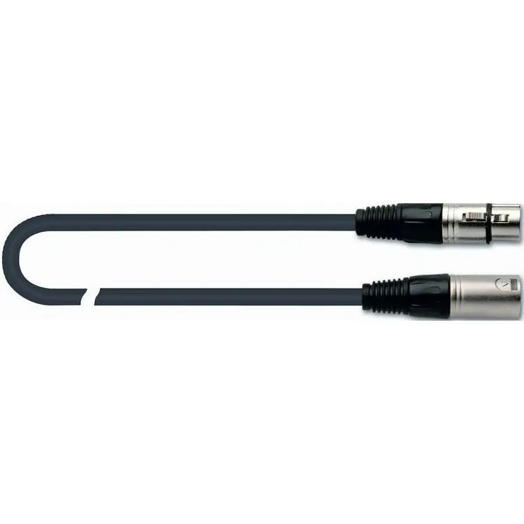 

Микрофонный кабель Quik Lok MX775-3 3 метра, разъемы XLR/F - XLR/M, QUIK LOK MX775-3