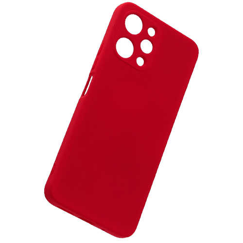 Накладка Silicone Case для Xiaomi Redmi 12 4G красный