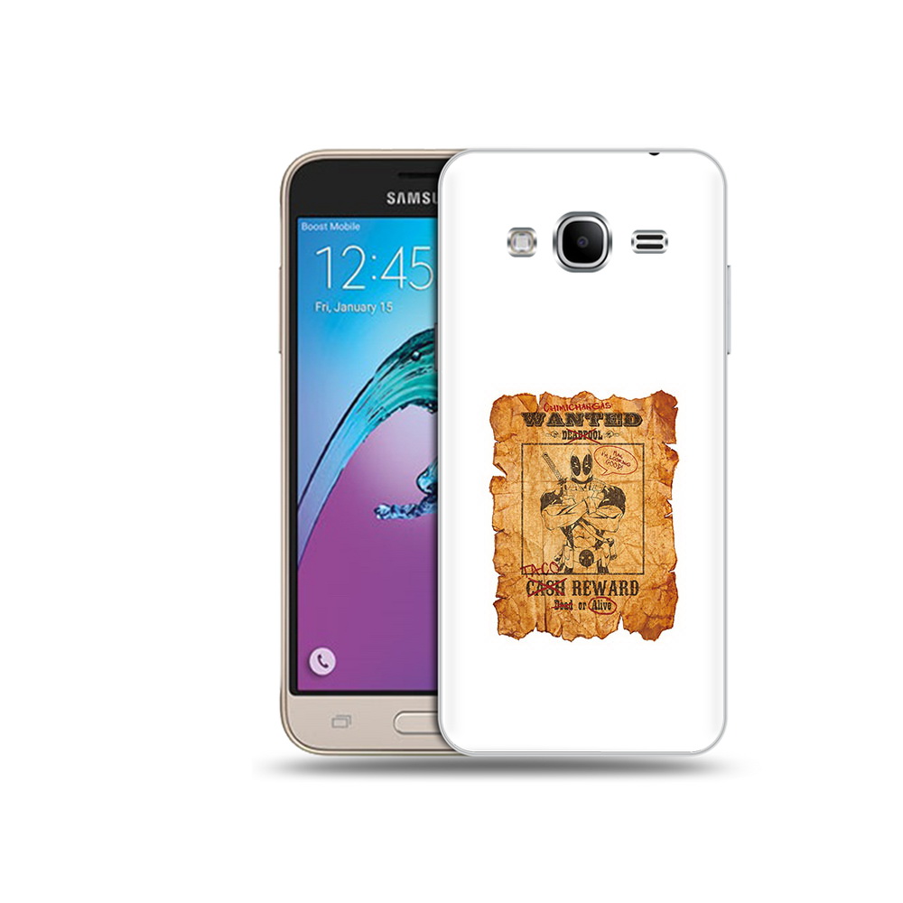 

Чехол MyPads Tocco для Samsung Galaxy J3 (2016) дедпул (PT29089.580.317), Прозрачный, Tocco
