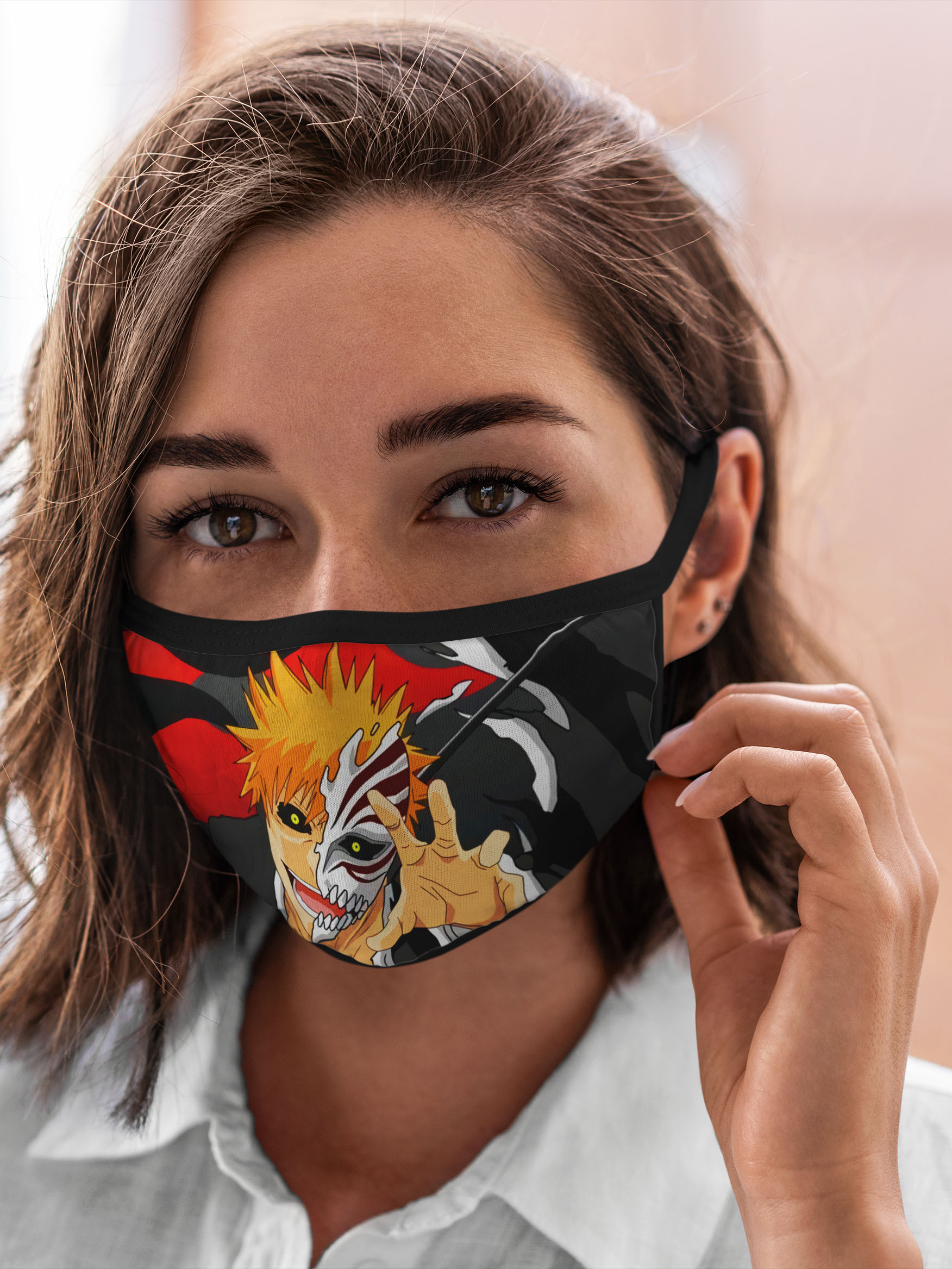 

Многоразовая маска унисекс Burnettie Bleach Ичиго Куросаки, Разноцветный, Bleach Ичиго Куросаки