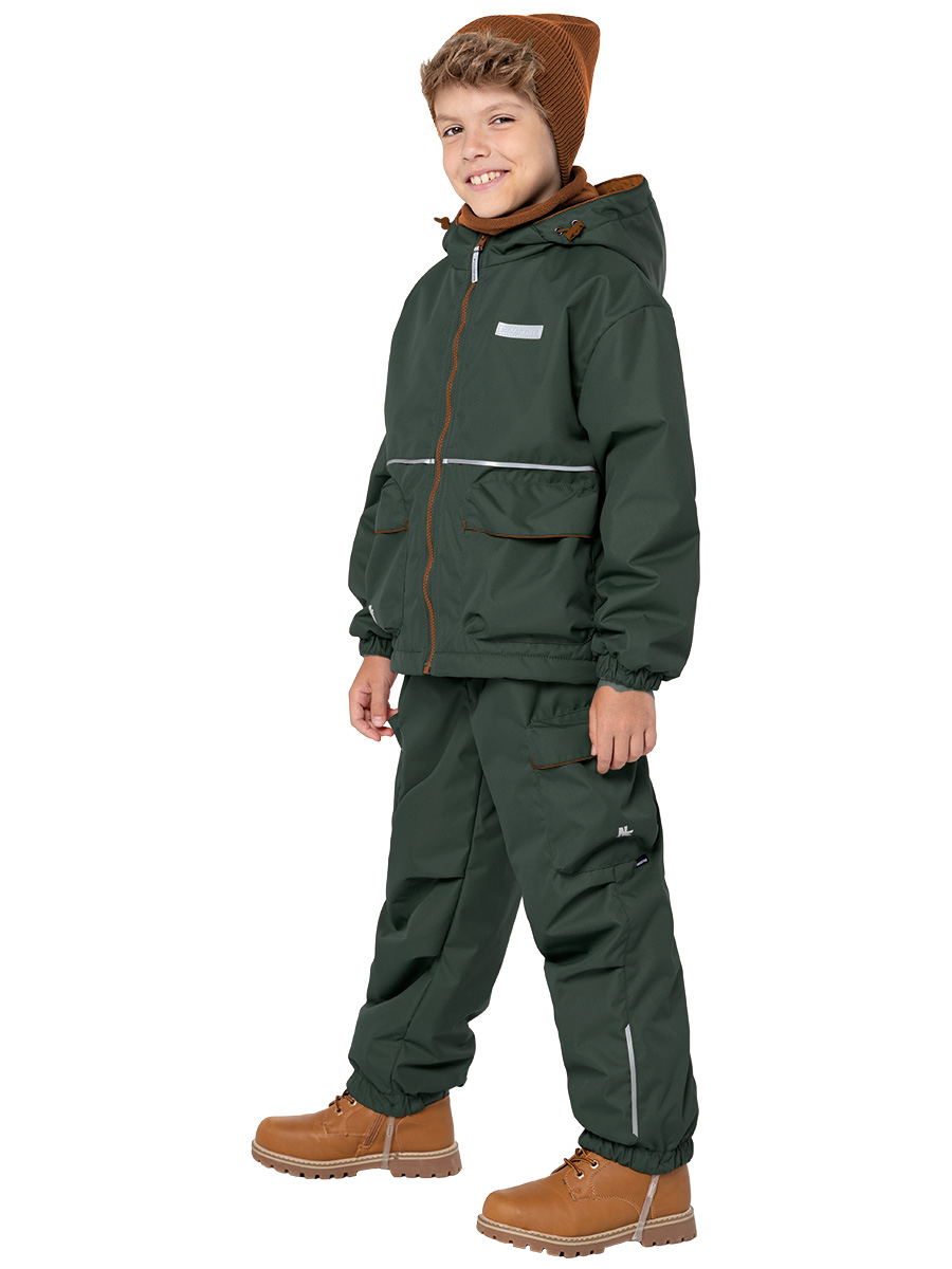

Комплект верхней одежды детский NIKASTYLE 7м2324, хаки, 110, 7м2324