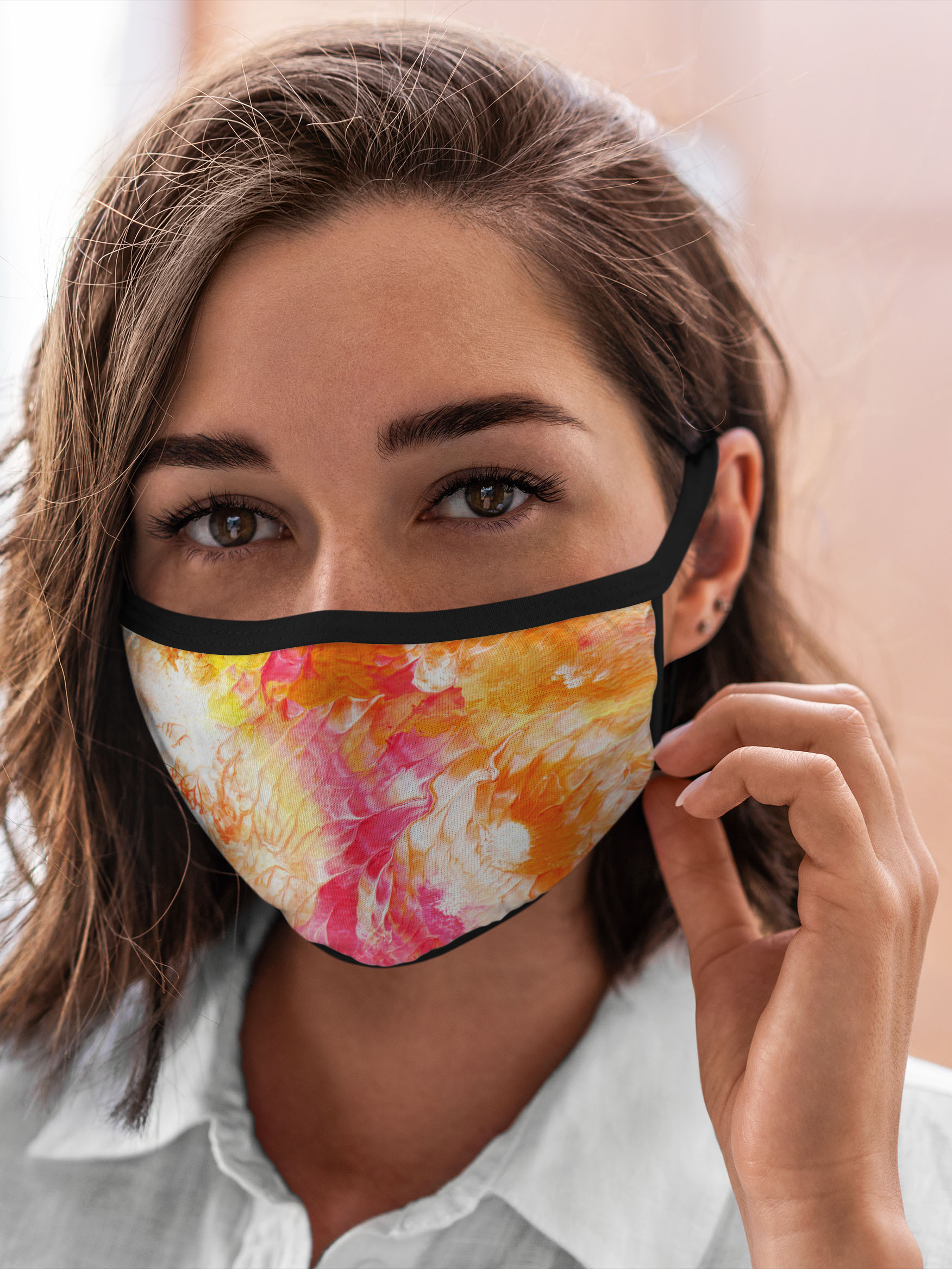 

Многоразовая маска унисекс Burnettie Tie Dye Яркая Bright Colors Z, Разноцветный, Tie Dye Яркая Bright Colors Z